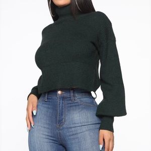 Fashion Nova Won’t Stop Loving You Turtleneck Sweater